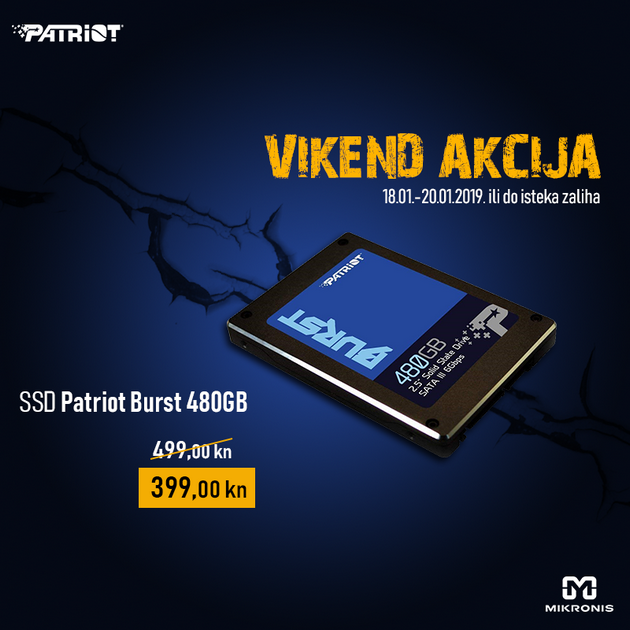 Patriot SSD Vieknd akcija